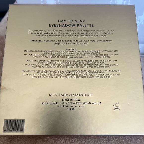 ICONIC LONDON
Day To Slay Eyeshadow Palette - Picture 2 of 6